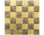 Hornbach Glasmosaik XCM 8OP7 30,0x30,0 cm gold