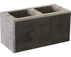 Mauerstein Modern Rauchquarz 40x20x20 cm Normal+Pfeiler