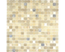 Glasmosaik Lope 14AN 30,0x30,0 cm beige