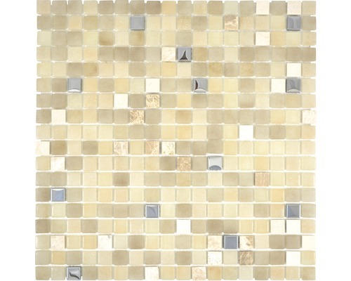 Glasmosaik Lope 14AN 30,0x30,0 cm beige