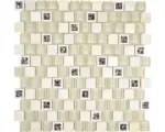 Hornbach Glasmosaik XCP BM15 30,0x30,0 cm beige