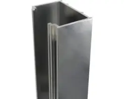 Ausgleichprofil Sanotechnik Smartflex für Glaswände 2 cm aluminium