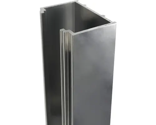 Ausgleichprofil Sanotechnik Smartflex für Glaswände 2 cm aluminium