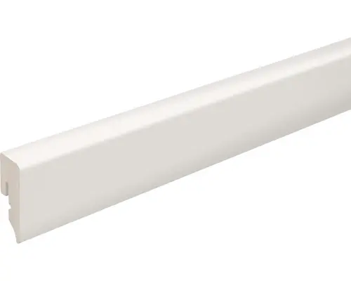 Sockelleiste PVC KU048L weiß 15x38,5x2400 mm