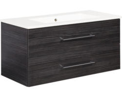 Badmöbel-Set Fackelmann B.perfekt 100x49x47,5 cm dark-oak