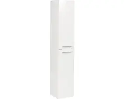 Hochschrank Fackelmann B.perfekt mit 4 Glaseinlageböden 30,5x160x32 cm weiß