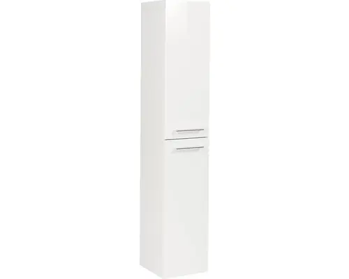 Hochschrank Fackelmann B.perfekt mit 4 Glaseinlageböden 30,5x160x32 cm weiß