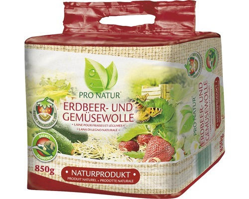 Erdbeer- und Gemüsewolle Pro Natur 850 g