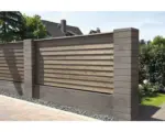 Hornbach Pfeilerabdeckung Trendline grau-terra meliert glatt 36,5x36,5x6cm