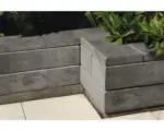 Hornbach Mauerabdeckung Trendline grau-terra meliert glatt 38 x 19 x 4 cm