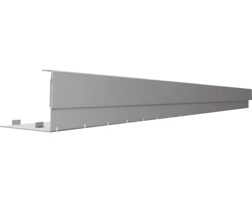Seitenverblendung aluminium Höhe: 68 - 114mm Länge: 1900mm
