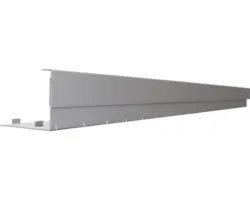 Seitenverblendung aluminium Höhe: 108 - 148mm Länge: 1900mm