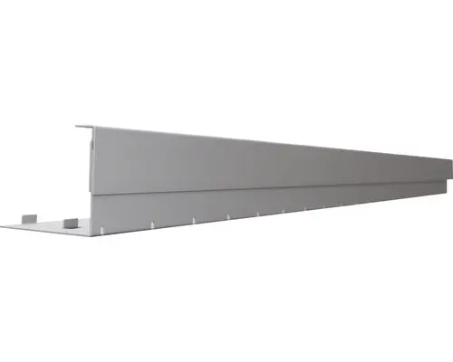 Seitenverblendung aluminium Höhe: 108 - 148mm Länge: 1900mm