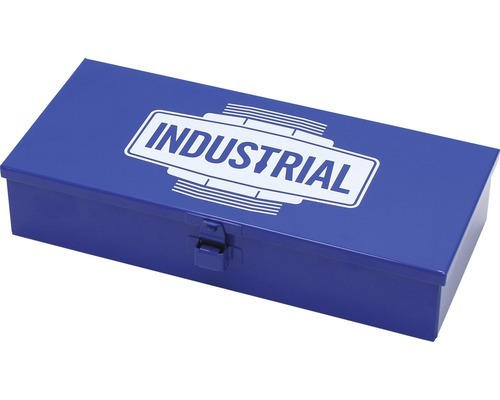 Stahlblechkasten Industrial Gr.1 118 x 55 x 272 mm blau