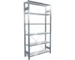 Hornbach Büroregal (Grundregal) Schulte Stecksystem MULTIplus85 1000x2000x300 mm, verzinkt