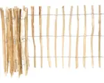 Hornbach Staketen Rollzaun Haselnuss 500 x 90 cm natur