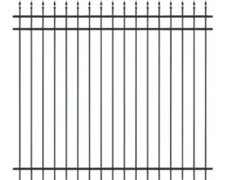 Zaunfeld ALBERTS Columbus 200 x 180 cm schwarz