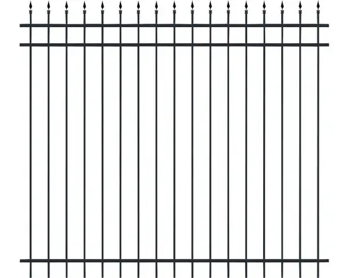 Zaunfeld ALBERTS Columbus 200 x 180 cm schwarz