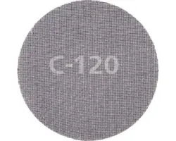 Schleifpad Wolfcraft für Trockenbauschleifer Langhalsschleifer Ø 225 mm Korn 120 ungelocht 5 Stück