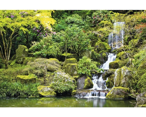 Fototapete Vlies 18321 Garden Pond 7-tlg. 350 x 260 cm