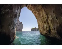 Fototapete Vlies 18379 Blue Grotto in Capri island 7-tlg. 350 x 260 cm