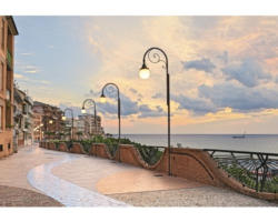 Fototapete Papier 97397 Seafront in Ortona 350 x 260cm 7-tlg. 350 x 260 cm