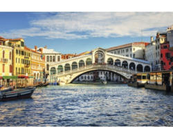 Fototapete Papier 97398 Grand Canal and Rialto bridge 7-tlg. 350 x 260 cm