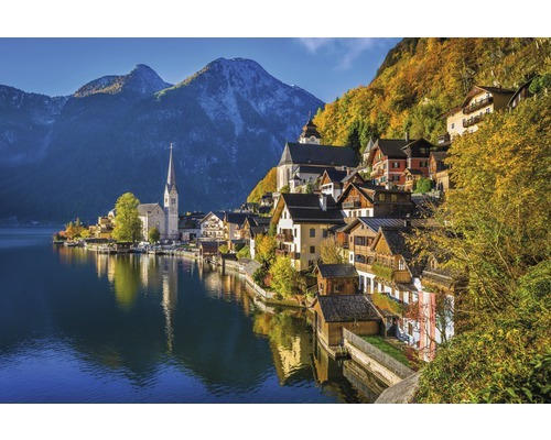 Fototapete Papier 97399 Hallstatt Mountain Village 7-tlg. 350 x 260 cm