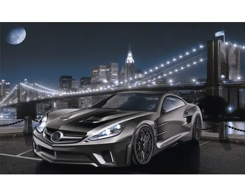 Fototapete Vlies 18414 Manhatten Car II 7-tlg. 350 x 260 cm