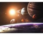 Hornbach Fototapete Papier Solar Systems Metalleffekt 350 x 260 cm