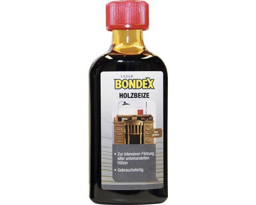 BONDEX Holzbeize teak gelblich 0,25 l