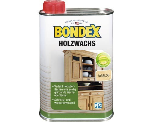 BONDEX Holzwachs farblos 0,25 l