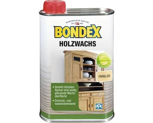 BONDEX Holzwachs farblos 0,25 l