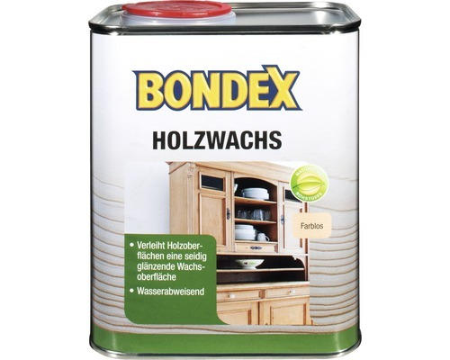 BONDEX Holzwachs farblos 0,75 l