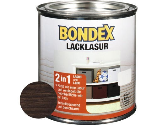 BONDEX Lasur nussbaum 0,375 l