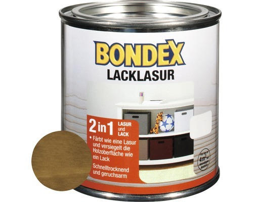 BONDEX Lasur eiche 0,375 l