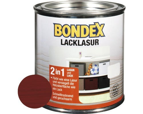 BONDEX Lacklasur mahagoni 0,375 l