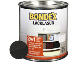 BONDEX Lasur schwarz 0,375 l