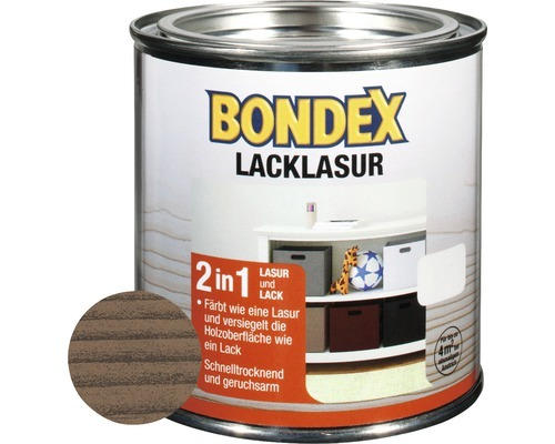 BONDEX Lasur braun 0,375 l