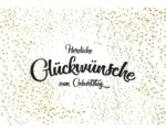 Hornbach Postkarte Herzliche Glückwünsche zum Geburtstag 14,8x10,5 cm