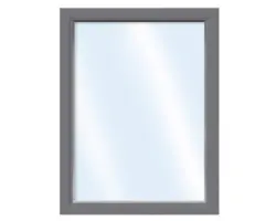 Festelement ESG ARON Basic weiß/anthrazit 750x2100 mm (nicht öffenbar)