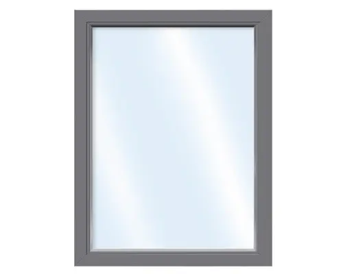Festelement ESG ARON Basic weiß/anthrazit 750x2100 mm (nicht öffenbar)