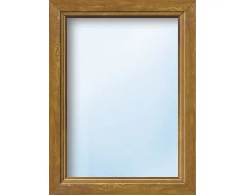 Festelement ESG ARON Basic weiß/golden oak 1150x2000 mm (nicht öffenbar)