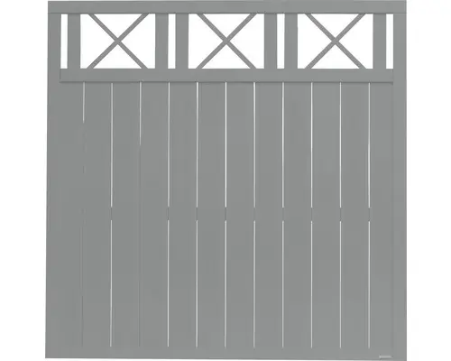 Hauptelement Konsta Provence 180 x 180 cm hellgrau