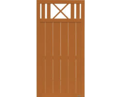 Teilelement Konsta Provence 90 x 180 cm kirschbaumoptik