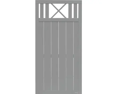 Teilelement Konsta Provence 90 x 180 cm hellgrau