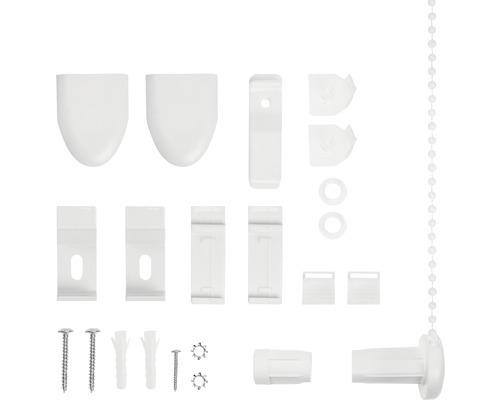 Montageset für Lichtblick Doppelrollos weiß