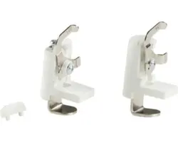 Klemmträger für Lichtblick Jalousie Klemmfix weiß 2er-Set