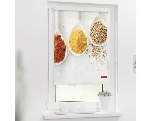 Klemmrollo Lichtblick ohne Bohren Spices 45x150 cm inkl. Klemmträger