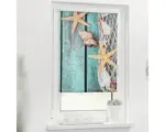 Hornbach Klemmrollo Lichtblick ohne Bohren Bretter Beach 60x150 cm inkl. Klemmträger